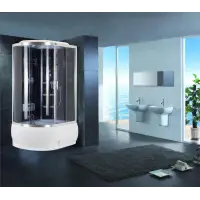 Кабина душевая NIAGARA 1200х800х2200, высокий поддон, стекло ТОНИРОВАННОЕ, арт. NG-910-01R