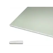 Гипсокартон ГКЛВ Knauf ГСП-H3-ПЛУК влагостойкий 2500*1200*9,5 мм