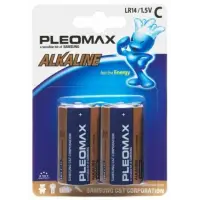 Элемент питания LR14 алкалиновый (уп. блистер 2шт) Samsung Pleomax