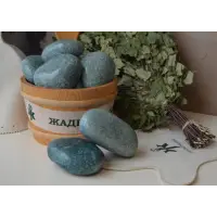Камень Жадеит шлифованный (Хакасия), 20 кг