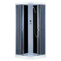 Кабина душевая NIAGARA 900х900х2200, низкий поддон, стекло ТОНИРОВАННОЕ, арт. NG 3501-14