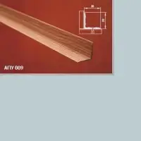 Порог АПУ 009 алюминиевый 1800*20*20 мм угловой внутренний (01 серебро)