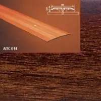 Порог АПС 014 алюминиевый 1350*80*3,5 мм одноуровневый (19 венге)