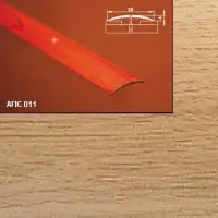 Порог АПС 011 алюминиевый 900*30*4 мм одноуровневый (30 - бамбук)
