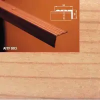 Порог АПУ 003 алюминиевый 900*24*18 мм угловой (31 вяз )