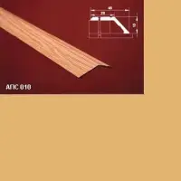 Порог АПС 010 алюминиевый 2700*45*15 мм разноуровневый (02 золото)