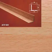 Порог АПУ 009 алюминиевый 2700*20*20 мм угловой внутренний (11 бук)