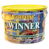 Эмаль SYMPHONY виннер С полиуретановая глянцевая 9л