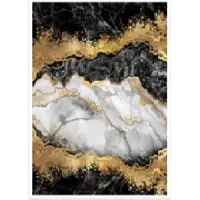 Набор ковриков для ванной ZALEL decorative цифровая печать с бахромой deco 14 (60*100, 40*60) (2 шт)
