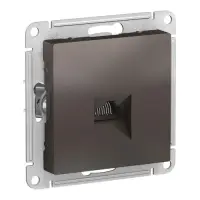 Механизм розетки компьютерной 1-местной СП AtlasDesign RJ45 мокко Systeme Electric ATN000683