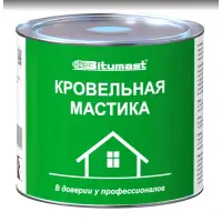 Мастика BITUMAST кровельная 2л