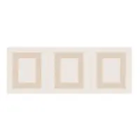 Плитка KERAMA MARAZZI Вилланелла бежевый декор Геометрия 15х40 арт.MLD\B68\15084