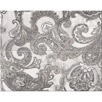 Плитка Azori Sfumato Grey Decor Set Paisley панно из 2-х штук 50,5х40,2