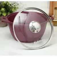 Кастрюля Kukmara k31tsm со стеклянной крышкой "Trendy style" (mystery), 3л