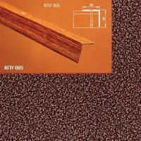 Порог АПУ 005 алюминиевый 900*20*20 мм угловой наружный (06 - медный антик)