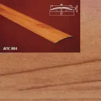 Порог АПС 004 алюминиевый 2700*45*4 мм одноуровневый (26 кедр)