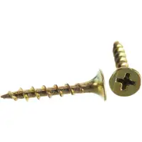 Саморезы гипс-дерево 3,5x35 желтый цинк (кор. 1000шт) SteelRex