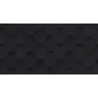 Черепица гибкая ТЕХНОНИКОЛЬ SHINGLAS ОПТИМА черный S=3м2/уп, нарезка=соната