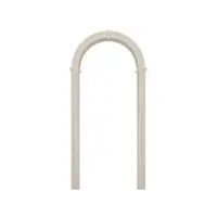 Арка ЛЕСМА Валенсия 750-1350*190*1800 ПВХ беленый дуб со сводорасширителем