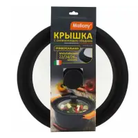 Крышка стеклянная универсальная CAPPELLO, мультиразмер: 22/24/26 см, с силикон ободком