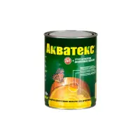 Основа алкидная Акватекс 2 в 1 - орех 0,8л УФ-защита, влажн. древесина 40%