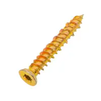 Шуруп по бетону 7,5х112 желтый цинк, шлиц Torx (кор.с ок 40шт) SteelRex