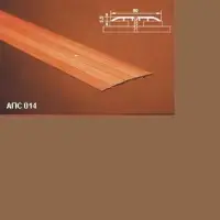 Порог АПС 014 алюминиевый 900*80*3,5 мм одноуровневый (04 бронза)