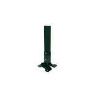 Комплект оснований для столба с полимерным покрытием, зеленый RAL 6005