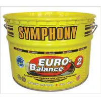 Краска ВД интерьерная акрилатная глубокоматовая SYMPHONY евро-баланс 2 9л