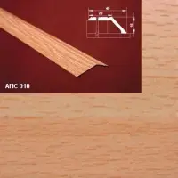 Порог АПС 010 алюминиевый 1800*45*15 мм разноуровневый (11 бук)