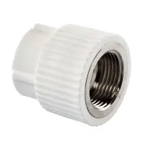 Муфта комбинированная PPR 20x1/2" с внутренней резьбой Россия