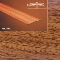 Порог АПС 014 алюминиевый 2700*80*3,5 мм одноуровневый (14 дуб деревенский)