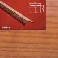Порог АПУ 006 алюминиевый 1800*41*21 мм угловой наружный (12 сосна)