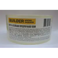 Скотч 48мм х 66м BUILDER, прозрачный