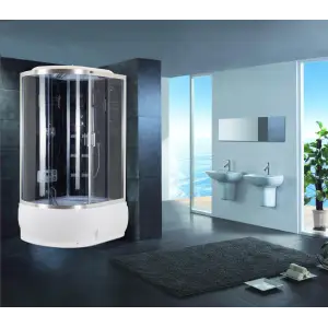 Кабина душевая NIAGARA 1200х800х2200, высокий поддон, стекло ТОНИРОВАННОЕ, арт. NG-910-01R