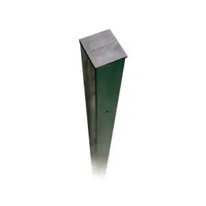 Столб оцинкованный с отверстиями 62*55 высота 3,0м