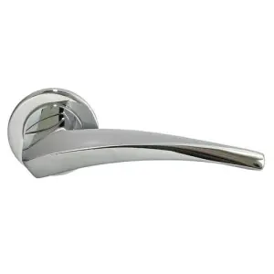 Ручка дверная MORELLI Luxury NC-9 (Wind) CRO хром