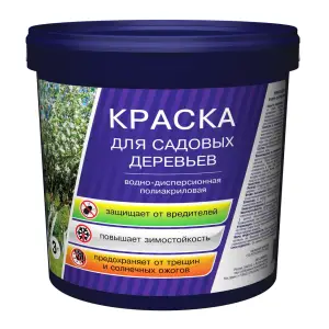 Краска для садовых деревьев водно-дисперсионная полиакриловая 3кг EMPILS