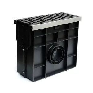 Пескоуловитель GIDROLICA Standart Plus DN150/200 C250 пластиковый 500*260*463 мм арт.8284