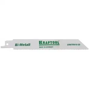 Полотно для сабельной пилы по металлу, дереву KRAFTOOL "INDUSTRIE QUALITAT" тип S922VF, 130х1,8-2,5 мм, Bi-Metall