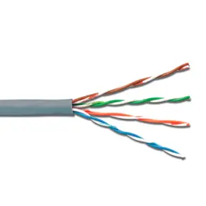 Электрокабель компьютерный UTP кат.5 4х2х0,52 (омед.алюм.) (бухта 305м)