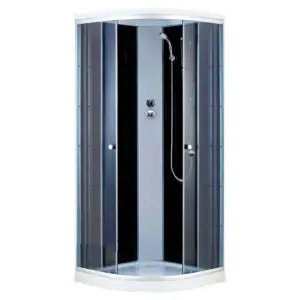 Кабина душевая NIAGARA 900х900х2200, низкий поддон, стекло ТОНИРОВАННОЕ, арт. NG 3501-14