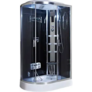 Кабина душевая NIAGARA 1200х800х2200, низкий поддон (16 см), стекло ТОНИРОВАННОЕ, арт. NG-903-01R