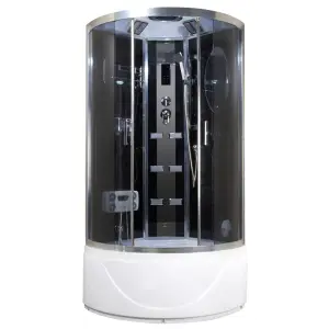 Кабина душевая NIAGARA 1150х1150х2200, высокий поддон, стекло ТОНИРОВАННОЕ, арт. NG-911-01
