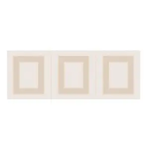 Плитка KERAMA MARAZZI Вилланелла бежевый декор Геометрия 15х40 арт.MLD\B68\15084