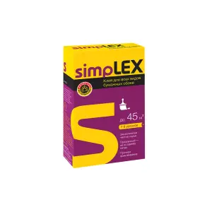 Клей обойный BOSTIK Simplex для всех видов бумажных обоев 250 г (до 45 кв.м.)
