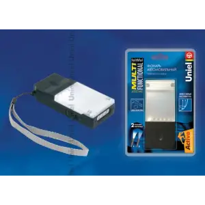 Фонарь автомобильный Uniel Стандарт «Faithful Multifunctional Assistant», пластик, 5+4 LED, 4хААА, черный, S-CL013-C Black