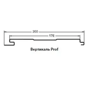 М/Сайдинг Принт Элит **, М-2 - ПРОФ толщина 0.5мм, размер 0,2*м2
