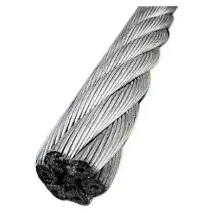 Трос стальной оцинкованный DIN 3068 D8,0мм ( 110 м )