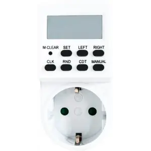 Розетка-таймер Feron (недельная) 3600W/16A 230V, TM24